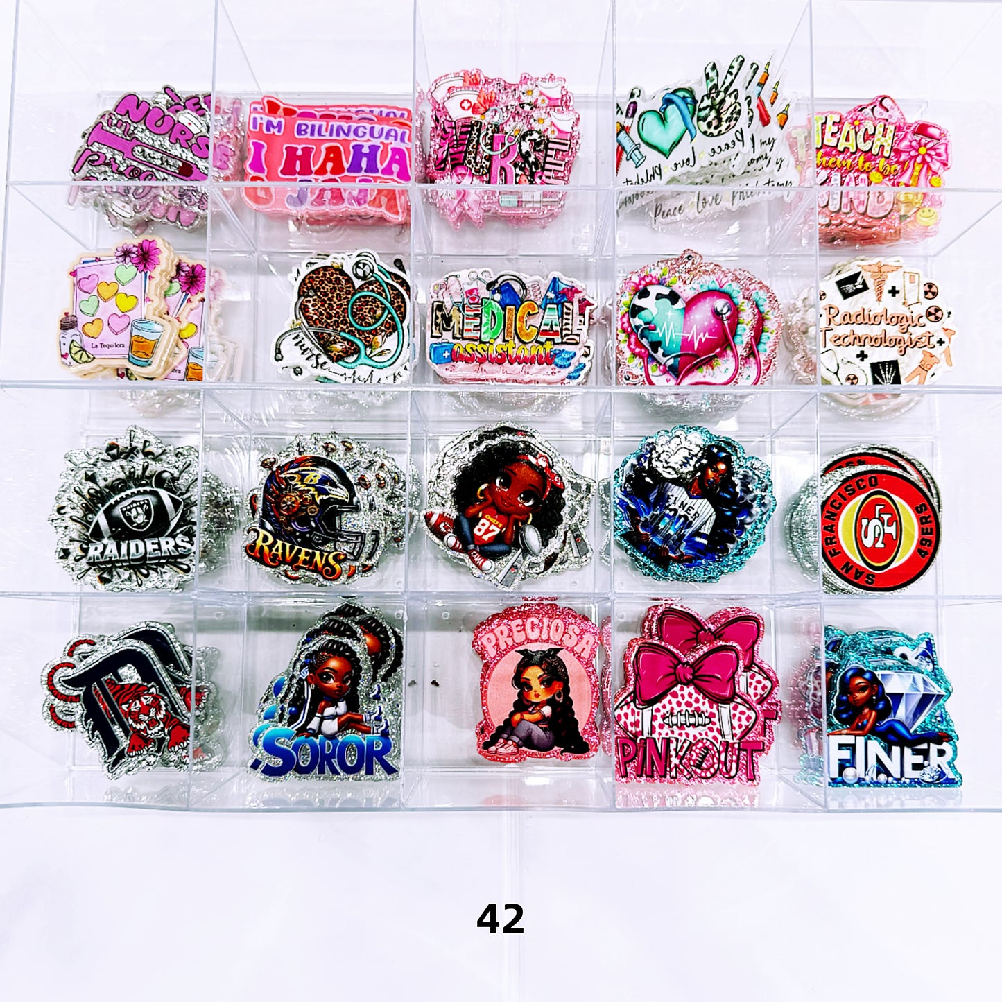 💖Hot Sale! 💖Glitter Acrylic Choose On Live